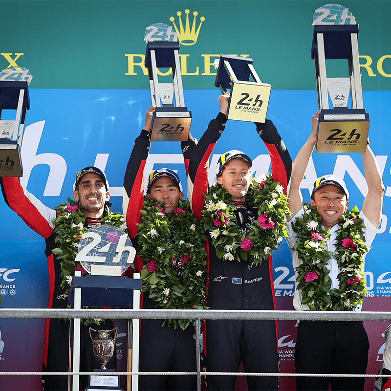 TOYOTA GAZOO Racing remporte une cinquième victoire consécutive aux 24 Heures du Mans